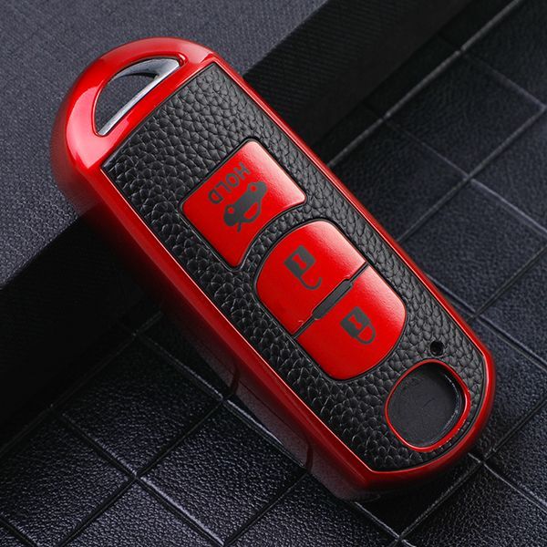 For Mazda A09H 3 button TPU protective key case please choose the color