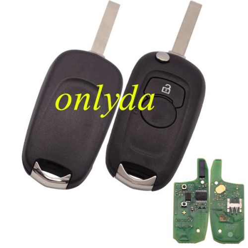 For  OEM Vauxhall 2B flip remote PCF7961E HITAG2 chip-434mhz
