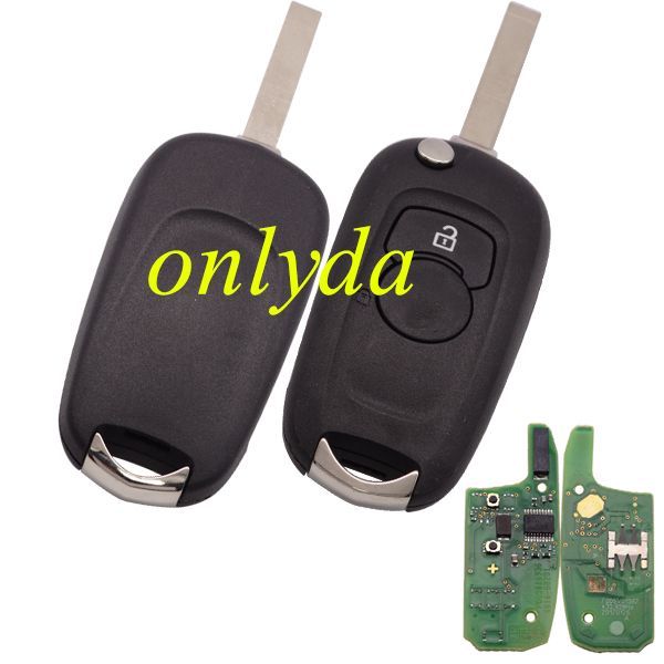 For  OEM Vauxhall 2B flip remote PCF7961E HITAG2 chip-434mhz