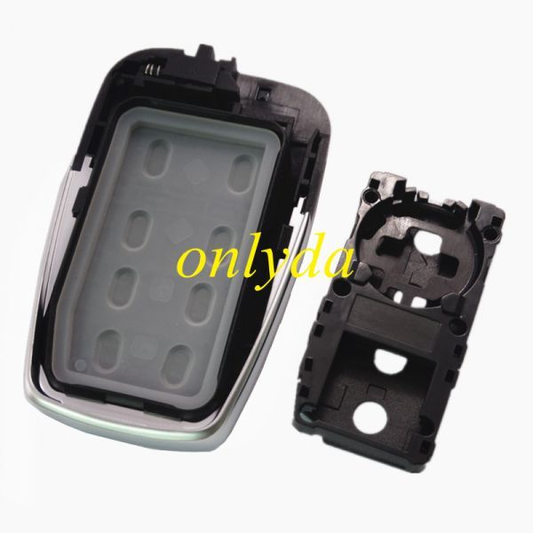 2 button remote key blank with blade, the blade switch on the front-shell-part