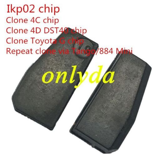 Original LKP02 Transponder chip   can clone 4c/4d/  Toyota G chip via tango