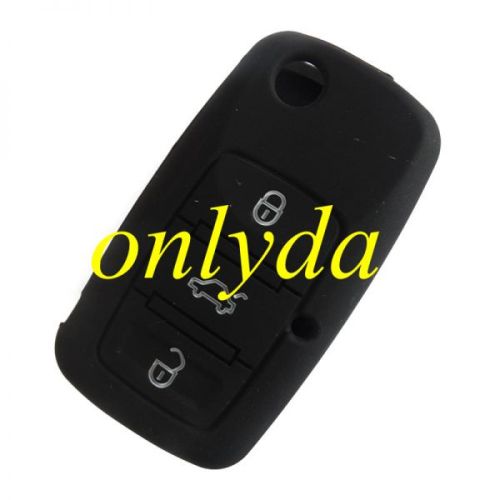 VW 2 button silicon case (Black,Blue ,Red. Please choose the color)