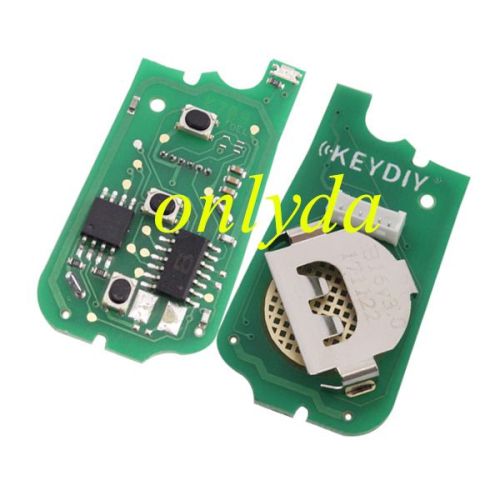 KeyDIY brand for Hyundai style  B16-3 3 button remote key