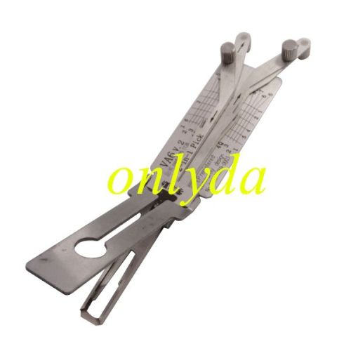 For Lishi VA6lock pick and decoder together  2 in 1used for Renault