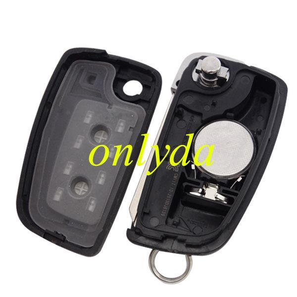 original  Nissan 2 button  remote key with 434mhz with PCF7961M 4A chip, FSK for Nissan Qashqai   X-Trail CWTWB1G767
