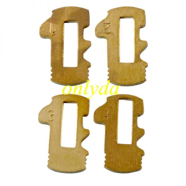 For Buick lock wafer. it contains model1,2,3,4,  20pcs each model
