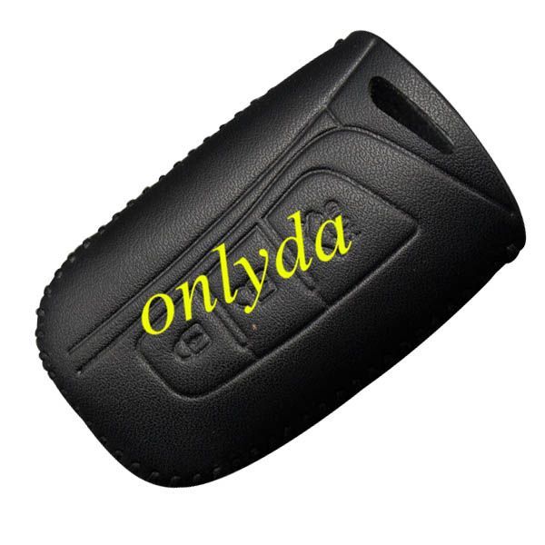 For Hyundai 3 button key leather case new SANTAFE.