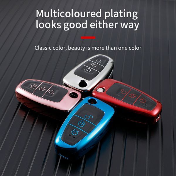 For Ford 3 button TPU protective key case , please choose the color