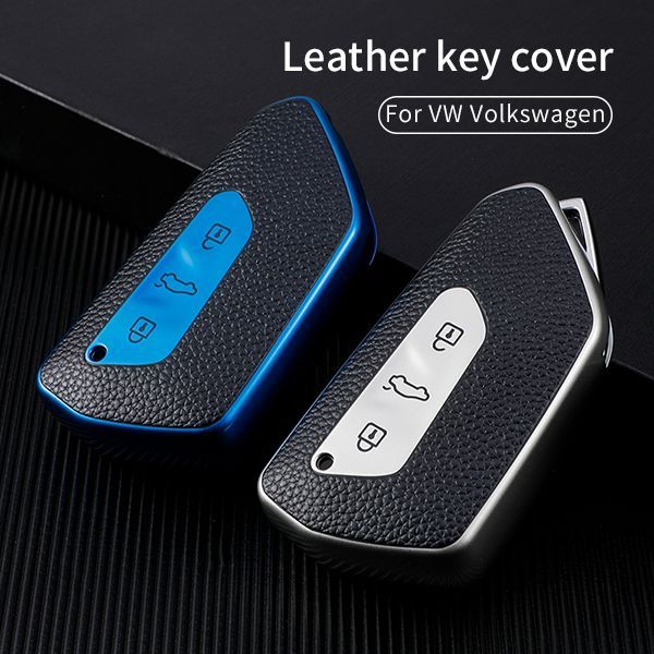 For Golf 8 3 button TPU protective key case black or red color, please choose the color