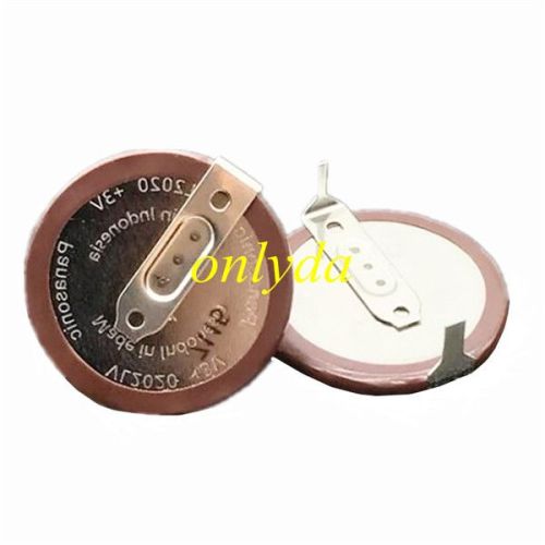 For OEM Panasonic brand rechargable battery VL2020 Model, 3V.  180°