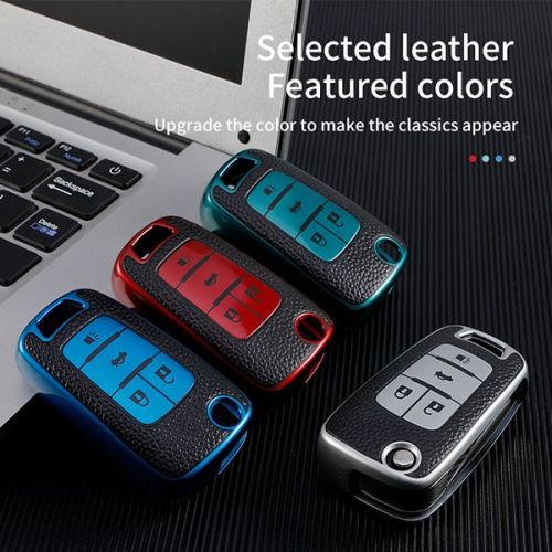 For Chevrolet 4 button  TPU protective key case, please choose  the color