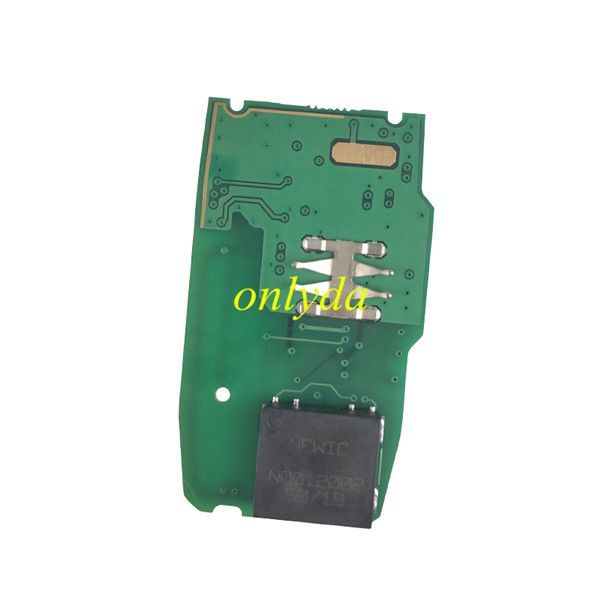 K4 keyless 3 button remote key with 47chip （HITAG3) with433mhz