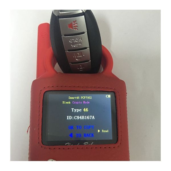 For  Infinite keyless 4 button remote key with 434mhz with pcf 7952 chip