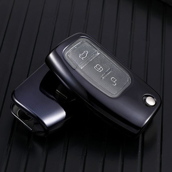 For Ford TPU protective key case  black or red color, please choose