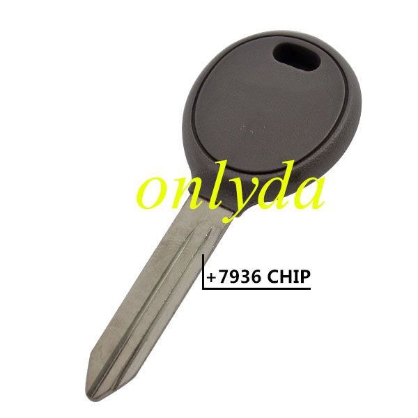 For Chrysler  Dodge  Jeep Y165 Transponder Key 7936