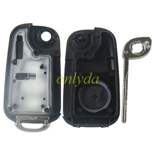 For MG 3 button flip remote key shell