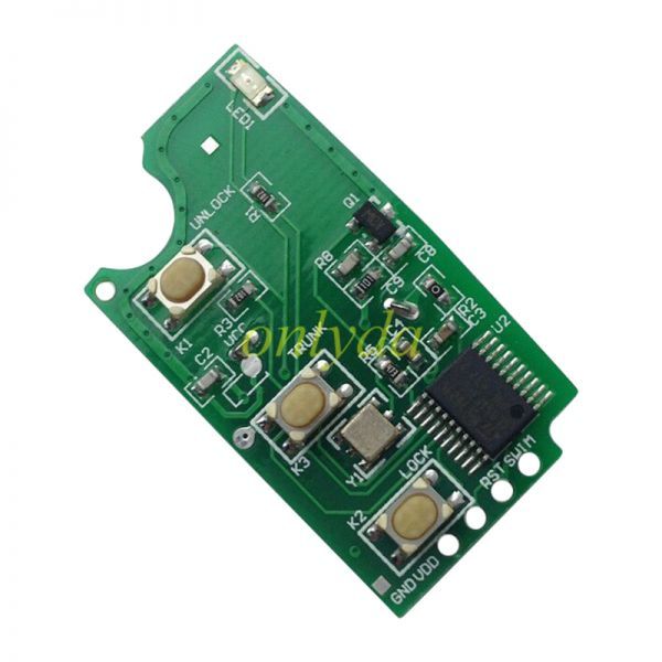 For  Changan 3 button remote key