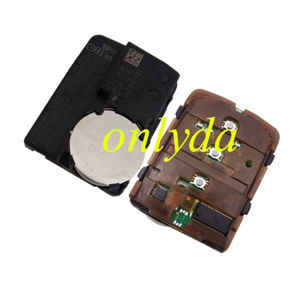 For Honda OEM 3  Button smart keyless remote key with 313.8mhz with hitag3 47 chip