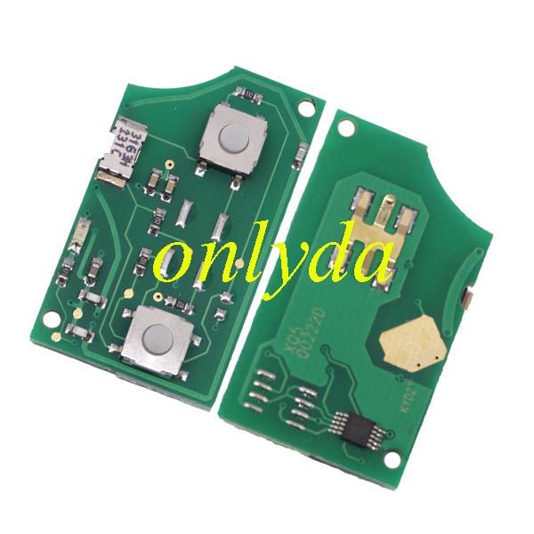 VW Style   flip remote --hyun 2+1 button remote key  with 433mhz  TUCSON car (without chip)