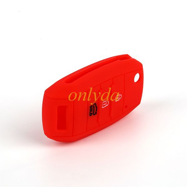 For Kia 2+1 button silicon case （ Please choose the color)