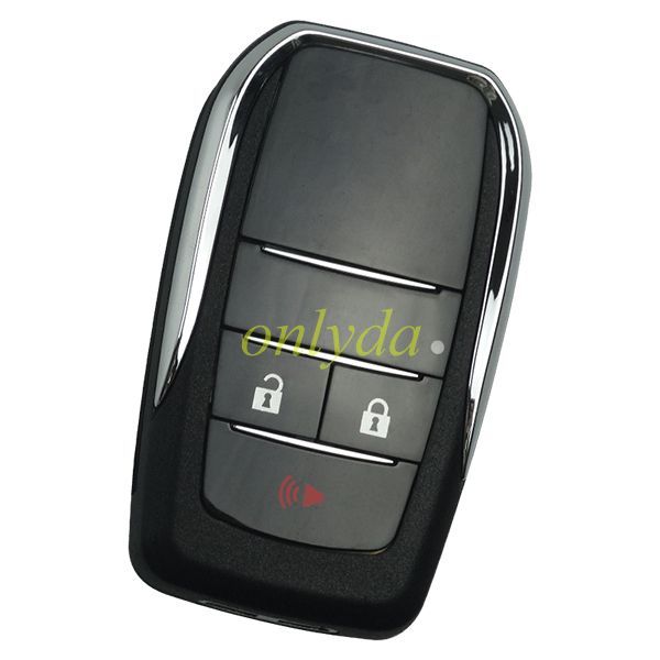 For  Toyota OEM Prado3 button remote key with 434mhz used  land cruiser, suv car