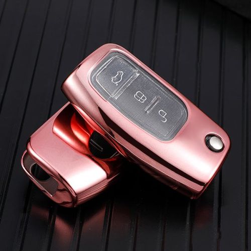For Ford TPU protective key case  black or red color, please choose
