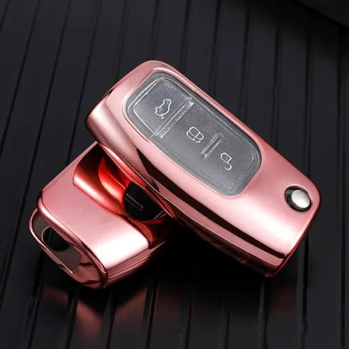 For Ford TPU protective key case  black or red color, please choose