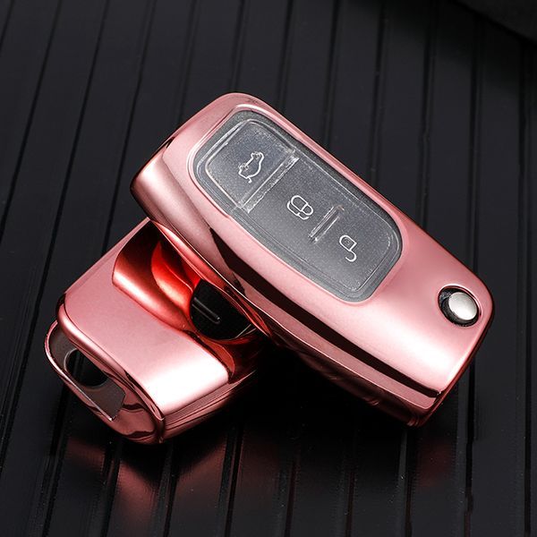 For Ford TPU protective key case  black or red color, please choose