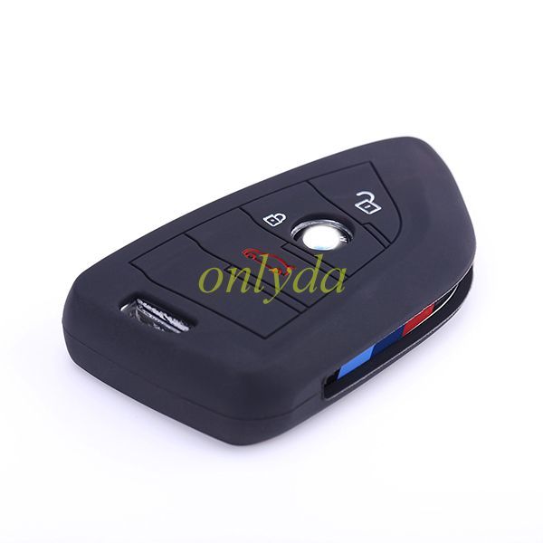 BMW 3 button silicon case (Black,Blue ,Red. Please choose the color)
