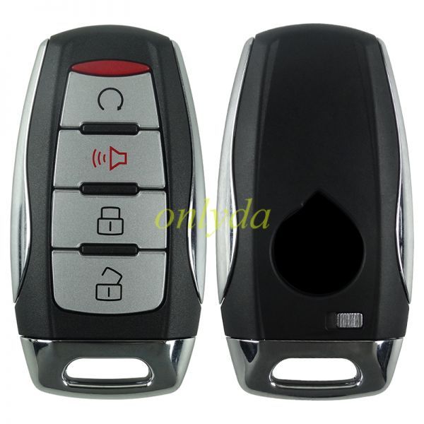 Aftermarket GWM  Great Wall POE 4 button remote key with  FSK with 434MHZ, with Type 47 Plus transponder chip