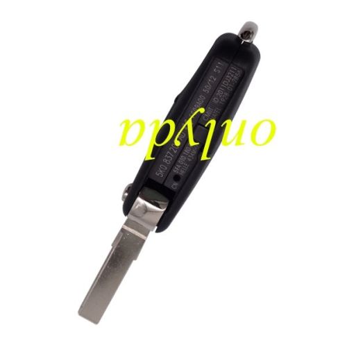 For   VW 2 button remote key with 433mhz & ID48 glass chip 5KO 959 753AB