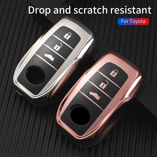 For Toyota 3 button TPU protective key case please choose the color