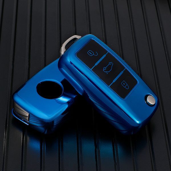 For VW 3 button TPU protective key case please choose the color