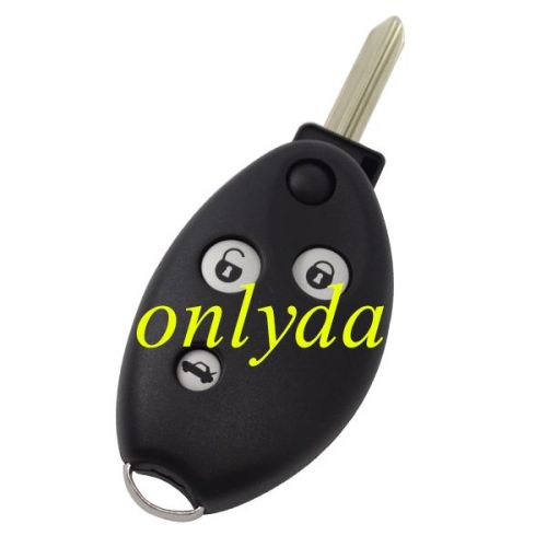 For Citroen 3 button flip remote  key blank with SX9 blade
