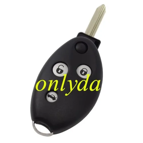 For Citroen 3 button flip remote  key blank with SX9 blade