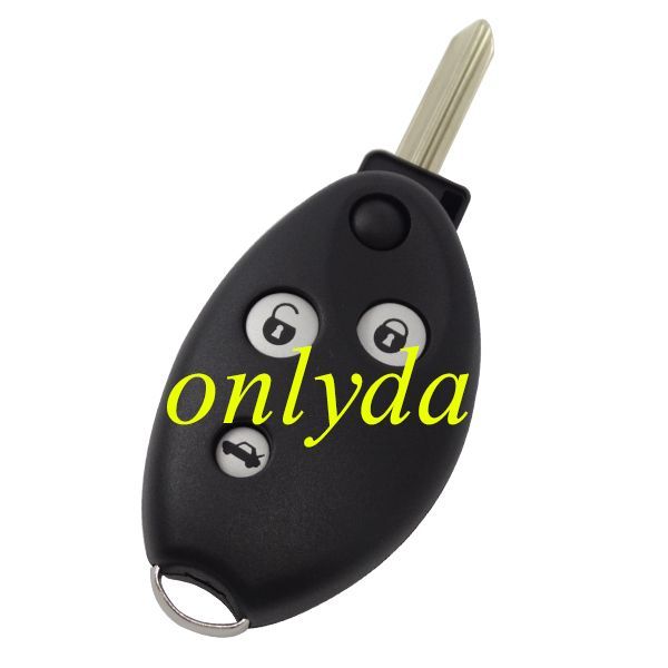For Citroen 3 button flip remote  key blank with SX9 blade