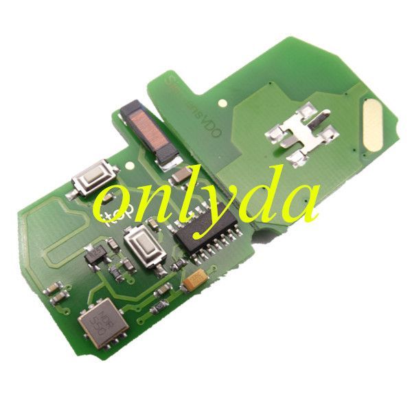 For Renault 2 button remote key  433mhz 7946 chip  FSK model