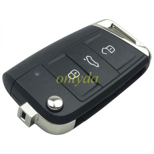 For OEM  VW  keyless 3 button remote key 434mhz  with 2G6 959 752D CMIIT ID 2016dj3959 with 434mhz