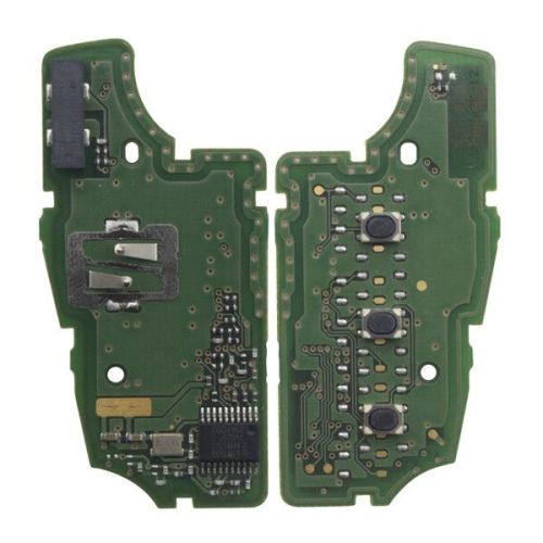 For OEM Benz smart 3 button remote key with 434mhz with PCF7961M chip without blade