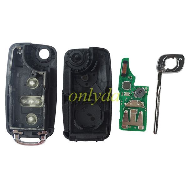 KYDZ Brand For  VW MQB remote,MQB keyless megamos AES 3 button with 433.92mhz /315mhz