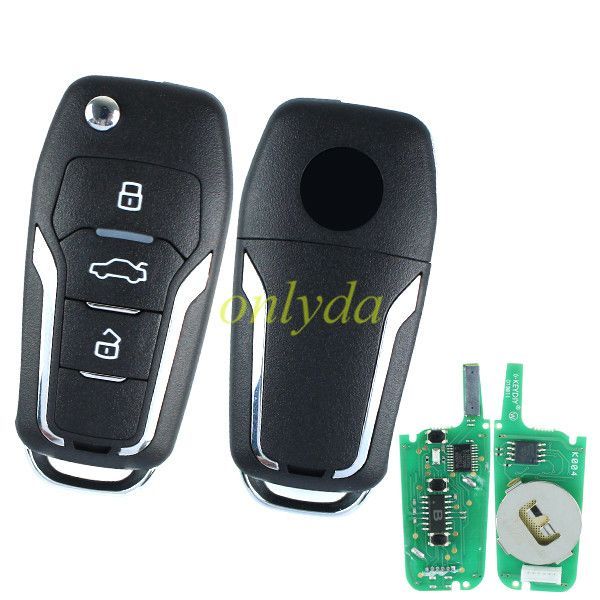 keyDIY 3 button remote key NB12 Multifunction