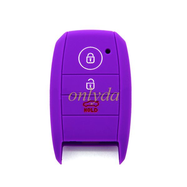 For Kia 2+1 button silicon case （ Please choose the color)