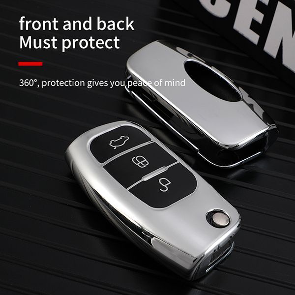 For Ford 3 button TPU protective key case , please choose the color