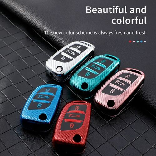 For Citroen 3 button TPU protective key case ,please choose the color