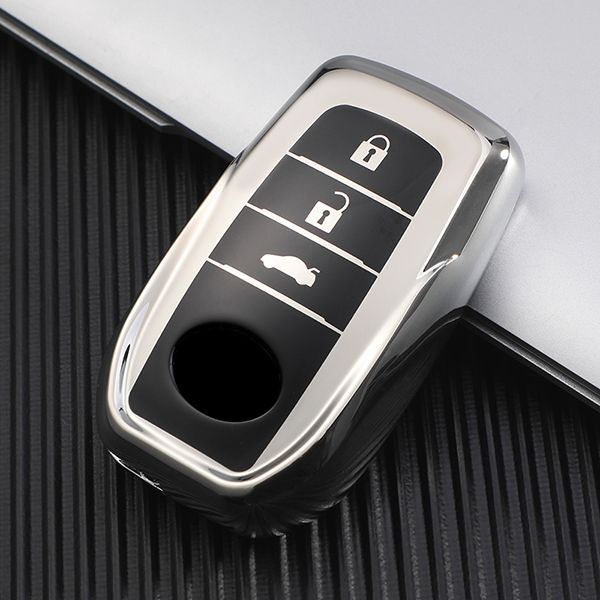 For Toyota 3 button TPU protective key case please choose the color