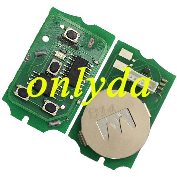Keydiy B14-3+1 Mazda style 3 button remote key