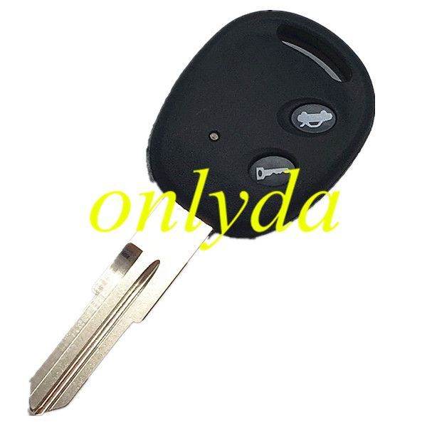For Chevrolet 2 button remote key blank with right blade