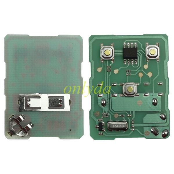 For Ford 3button Remote control with 315mhz or 434mhz