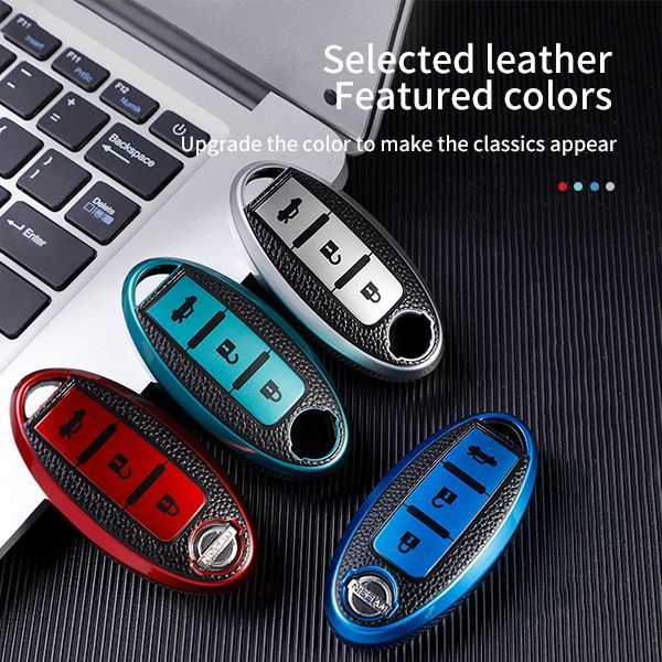 For Nissan 3 button TPU protective key case please choose the color