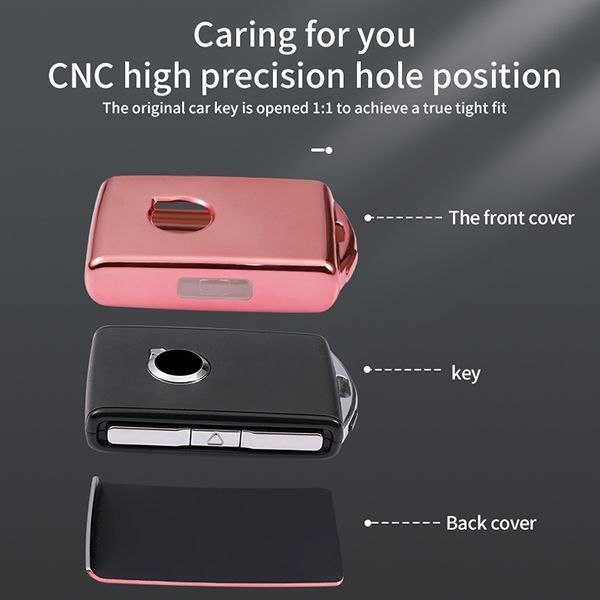 For Volvo XC40 XC60 XC90 S90 S60 TPU protective key case, please choose  the color
